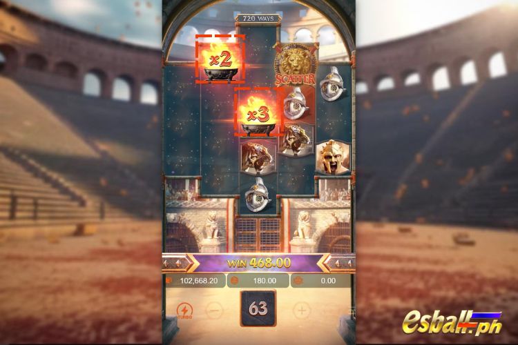 PG Gladiator's Glory Slot Game Special Features PG Gladiator's Glory Slot Game Special Features