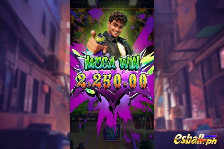 Bet 90 pesos and win 2,250 pesos on Graffiti Rush Big Win. Bet 90 pesos and win 2,250 pesos on Graffiti Rush Big Win.