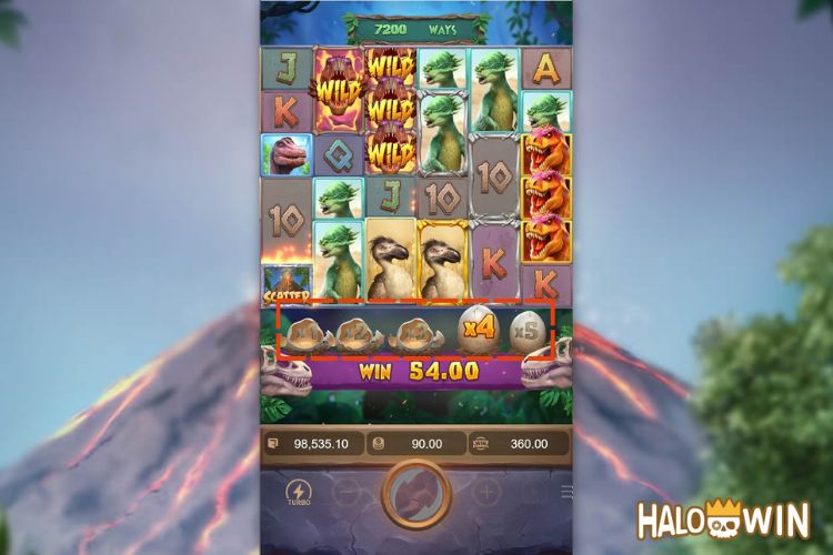 Jurassic Kingdom Features: Multiplier Jurassic Kingdom Features: Multiplier