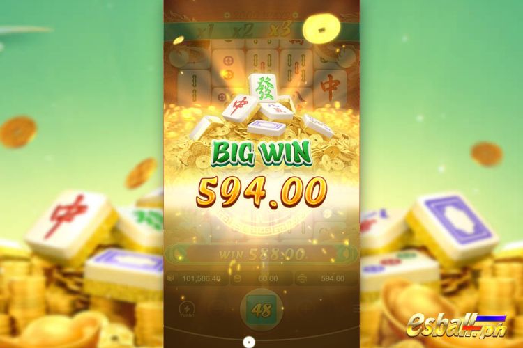 Bet 60 pesos and win 594 pesos on PG Mahjong Ways 2 big win! Bet 60 pesos and win 594 pesos on PG Mahjong Ways 2 big win!