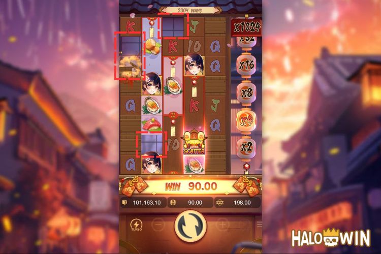 Oishi Delights Features: Cascading Reels Oishi Delights Features: Cascading Reels