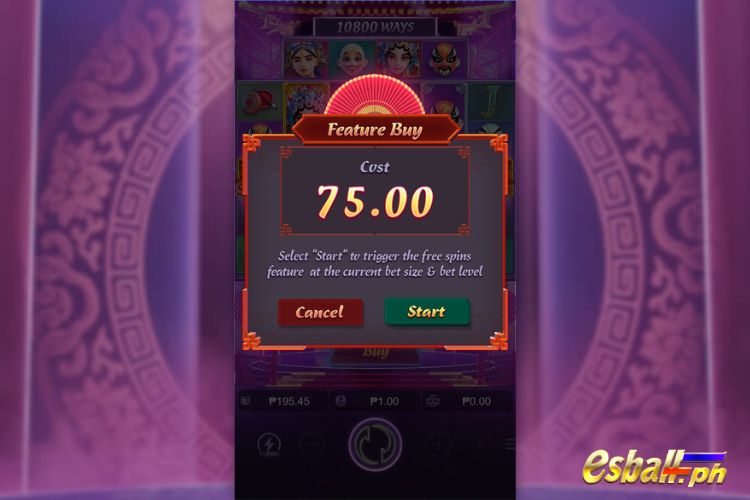 Opera Dynasty Features: Bonus Buy Opera Dynasty Features: Bonus Buy