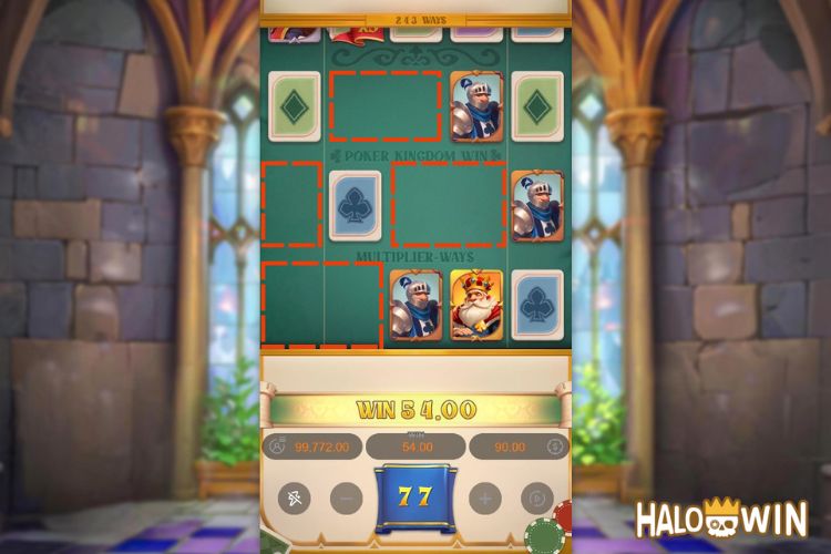 Poker Kingdom Win Features: Cascading Reels Poker Kingdom Win Features: Cascading Reels