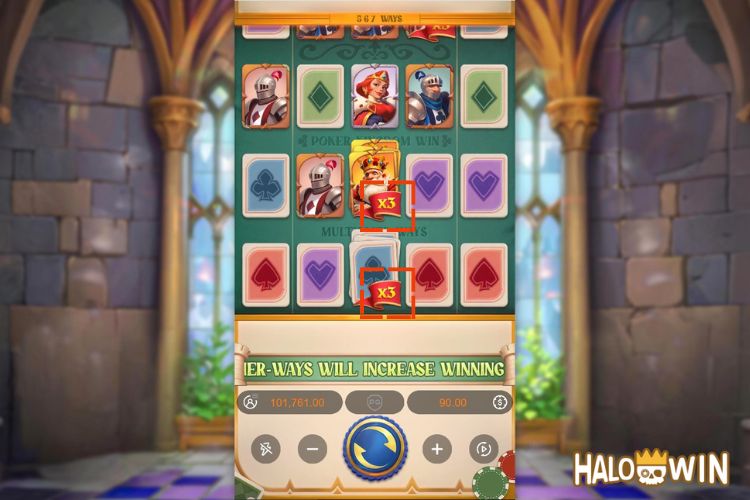 Poker Kingdom Win Features: Splitting Symbols Poker Kingdom Win Features: Splitting Symbols