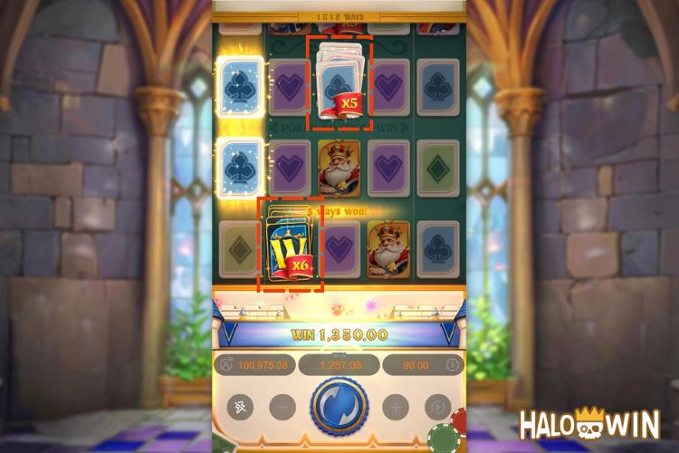 Poker Kingdom Win Features: Mystery Symbol Poker Kingdom Win Features: Mystery Symbol