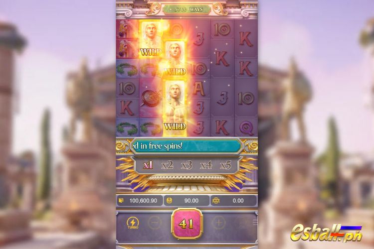 Rise Of Apollo Slot Wilds Blessing Feature Rise Of Apollo Slot Wilds Blessing Feature