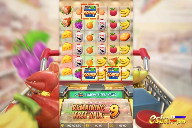 Supermarket Spree Bonus Feature