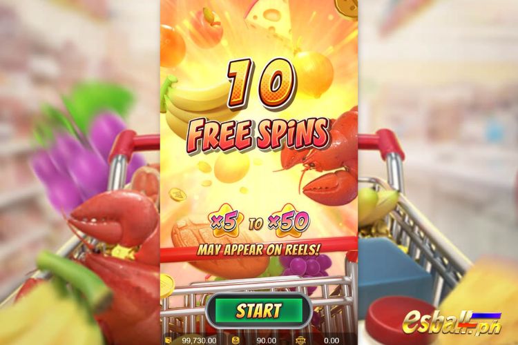 Supermarket Spree Bonus Feature