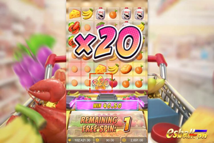 Supermarket Spree Bonus Feature