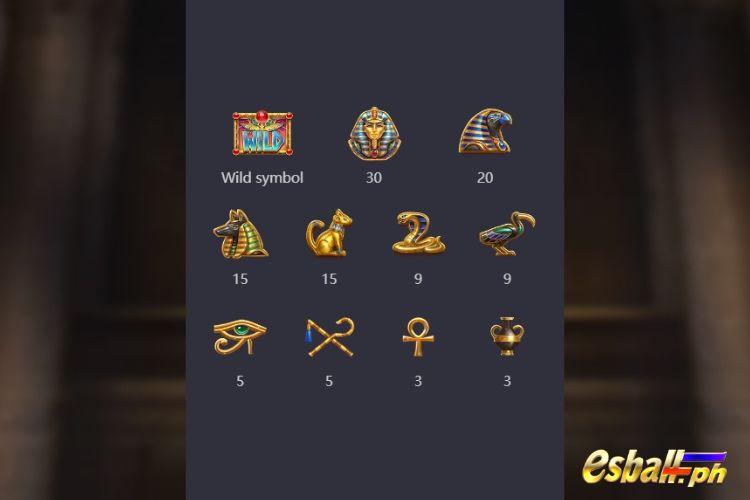 Symbols Of Egypt PG Slot Game Symbols & Paytable Symbols Of Egypt PG Slot Game Symbols & Paytable