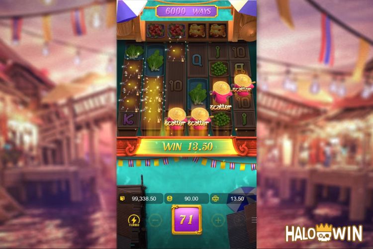 Scatter trigger the Free Spins