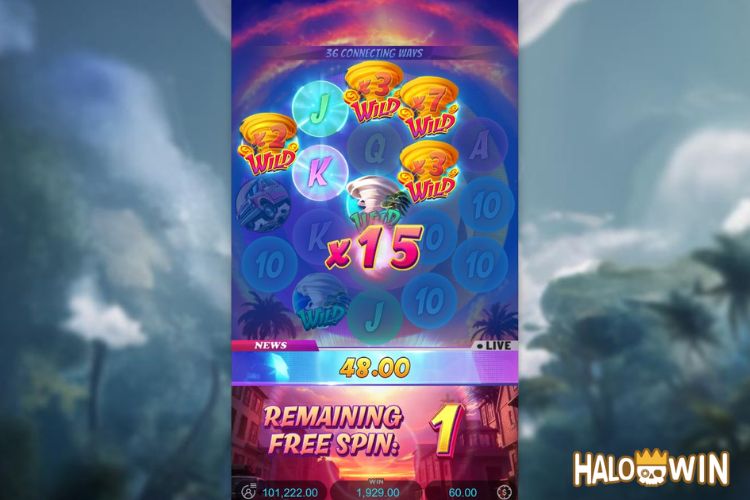 Tornado Rampage Free Spins: Multiplier Tornado Rampage Free Spins: Multiplier
