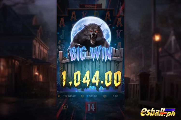 Bet 180 pesos and win 1,044 pesos on Werewolf's Hunt Big Win. Bet 180 pesos and win 1,044 pesos on Werewolf's Hunt Big Win.