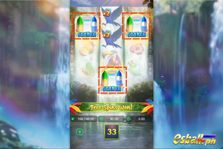 3 Scatter trigger the Free Spins 3 Scatter trigger the Free Spins