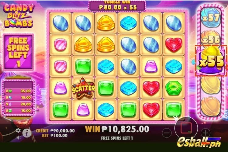 In Free Spins, Candy Blitz Bombs: Multiplier In Free Spins, Candy Blitz Bombs: Multiplier