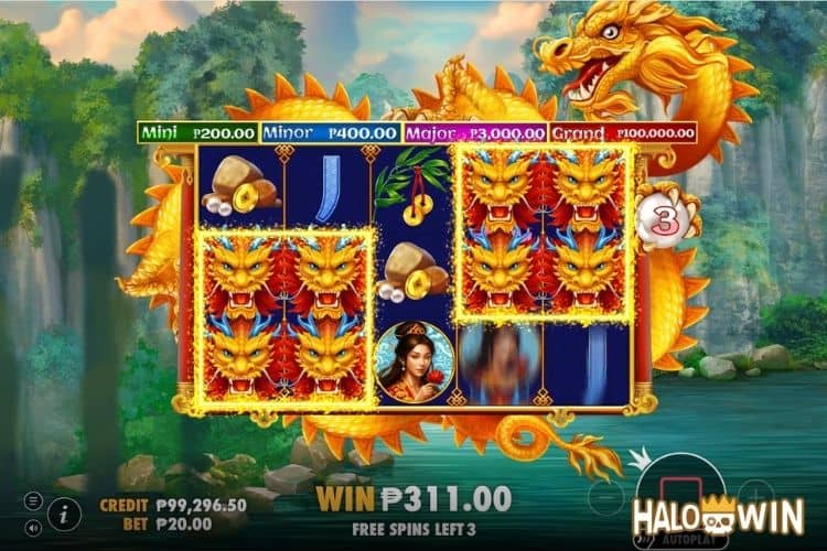 Dragon's Gate Bonus Choice Free Spins: Mystery Symbol Dragon's Gate Bonus Choice Free Spins: Mystery Symbol