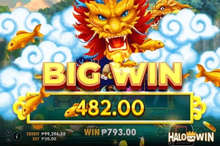 Bet 20 pesos and win 482 pesos on Dragon's Gate Bonus Choice Big Win. Bet 20 pesos and win 482 pesos on Dragon's Gate Bonus Choice Big Win.