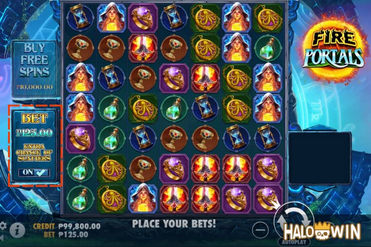 Fire Portals: Extra Bet Fire Portals: Extra Bet