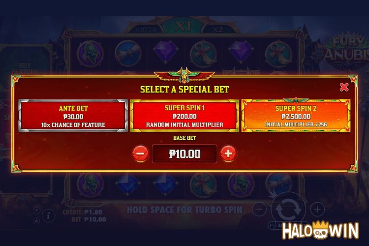 Fury Of Anubis: Extra Bet Fury Of Anubis: Extra Bet