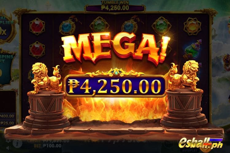Bet 100 pesos and win 4,250 pesos on Gates Of Gatot Kaca 1000 Big Win. Bet 100 pesos and win 4,250 pesos on Gates Of Gatot Kaca 1000 Big Win.