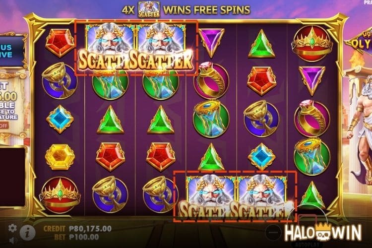 4+ Scatters trigger the Free Spins feature. 4+ Scatters trigger the Free Spins feature.