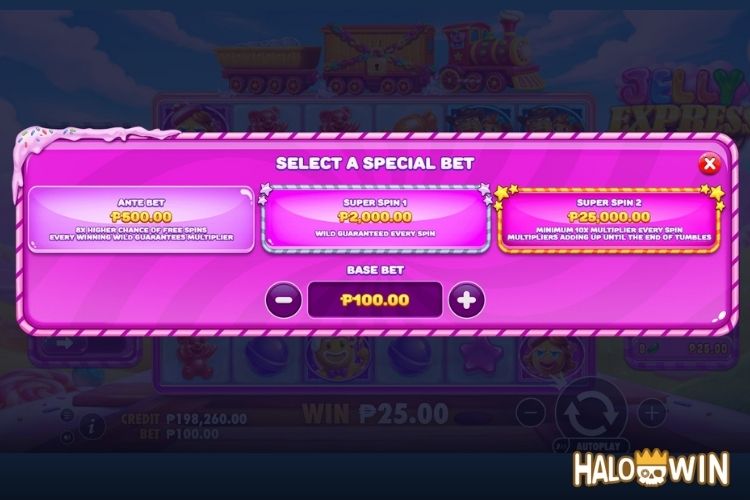 Jelly Express: Extra Bet Jelly Express: Extra Bet