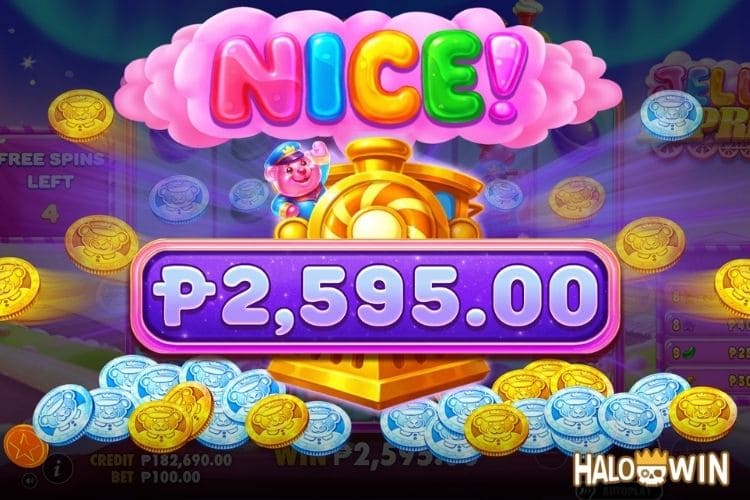 Bet 100 pesos and win 2,595 pesos on Jelly Express Big Win. Bet 100 pesos and win 2,595 pesos on Jelly Express Big Win.