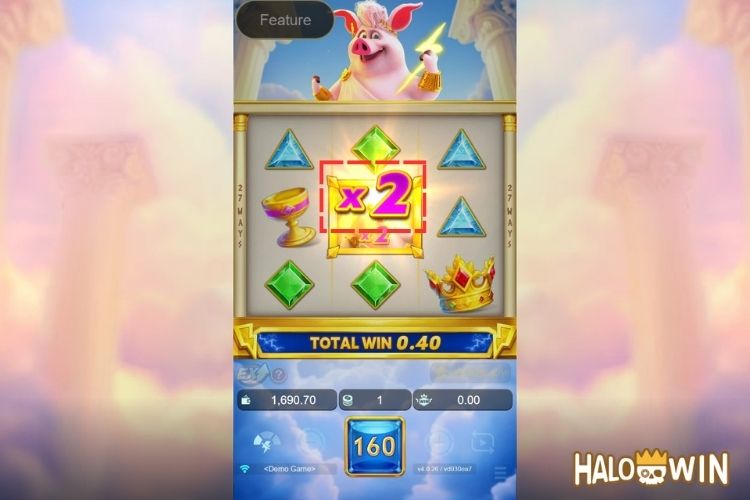 Olympig Features: Multiplier Olympig Features: Multiplier