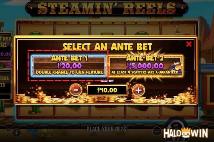 Steamin' Reels: Extra Bet Steamin' Reels: Extra Bet