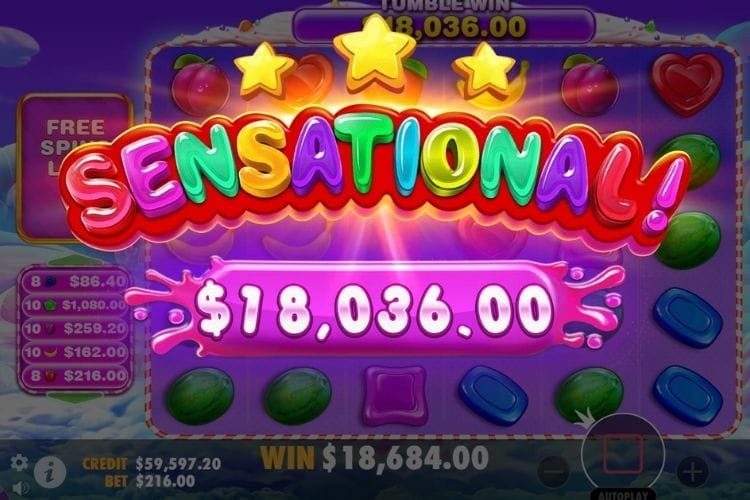 Bet 216 pesos to get Big Win 18,036 in Sweet Bonanza 1000! Bet 216 pesos to get Big Win 18,036 in Sweet Bonanza 1000!