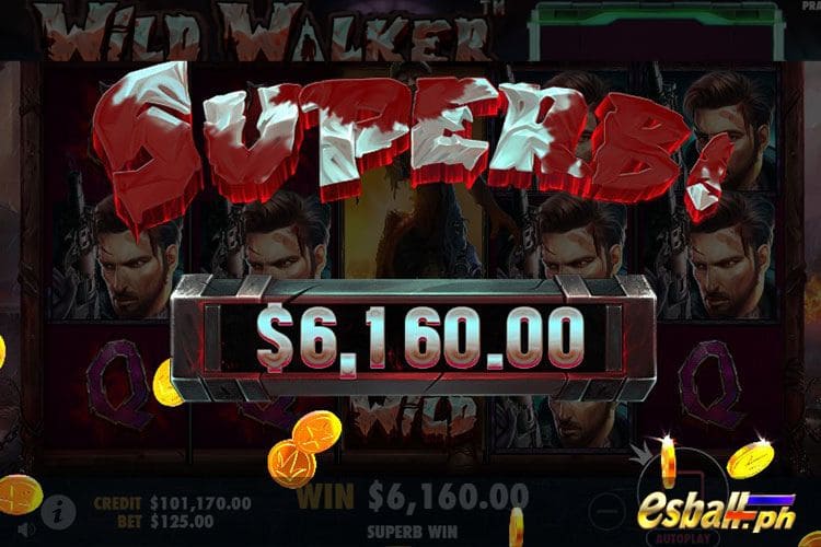 Bet 100 pesos and win 6,160 pesos on Wild Walker Big Win. Bet 100 pesos and win 6,160 pesos on Wild Walker Big Win.