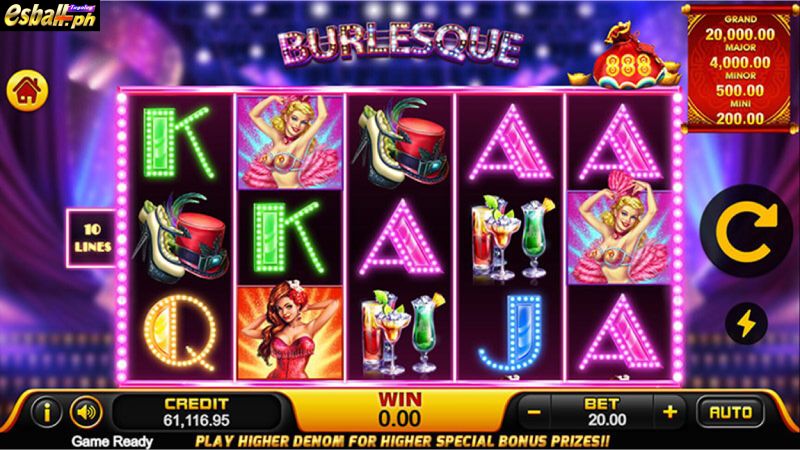 Burlesque 2 Slot Machine 1 Burlesque 2 Slot Machine 1
