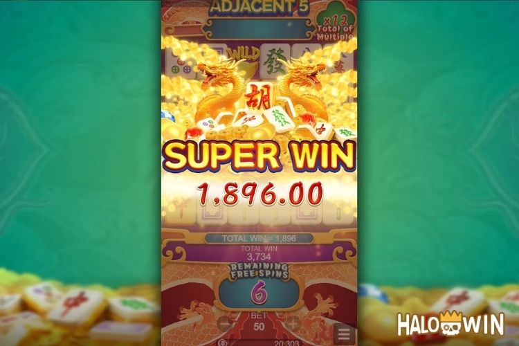 Bet 50 pesos and win 1,896 pesos on Mahjong 3+ Big Win. Bet 50 pesos and win 1,896 pesos on Mahjong 3+ Big Win.