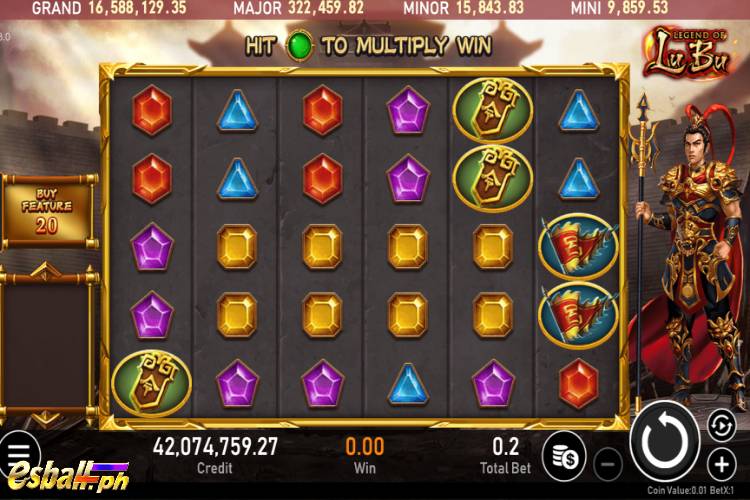 RSG Legend of Lu Bu Slot Overview RSG Legend of Lu Bu Slot Overview