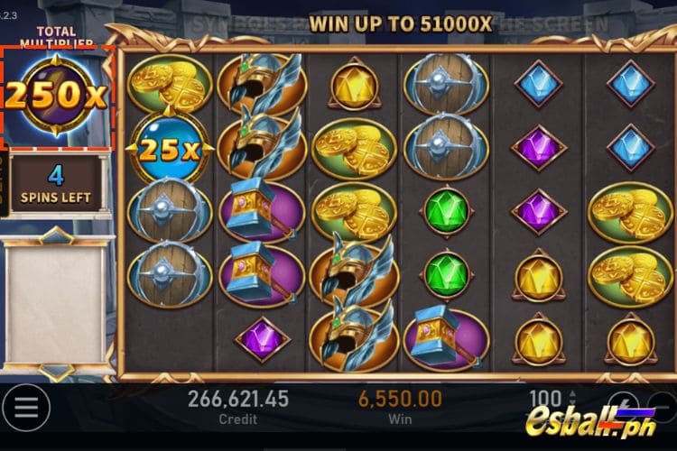 In Free Spins, Power Of Thor: Multiplier In Free Spins, Power Of Thor: Multiplier