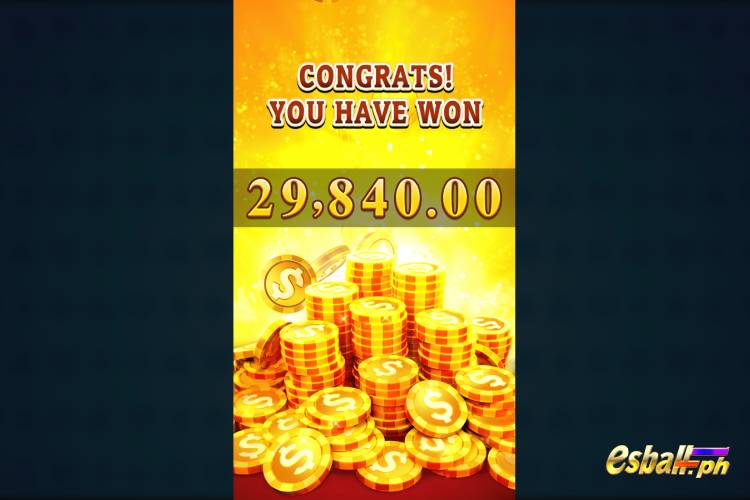 Total free spin bonus wins ₱29,840! Total free spin bonus wins ₱29,840!