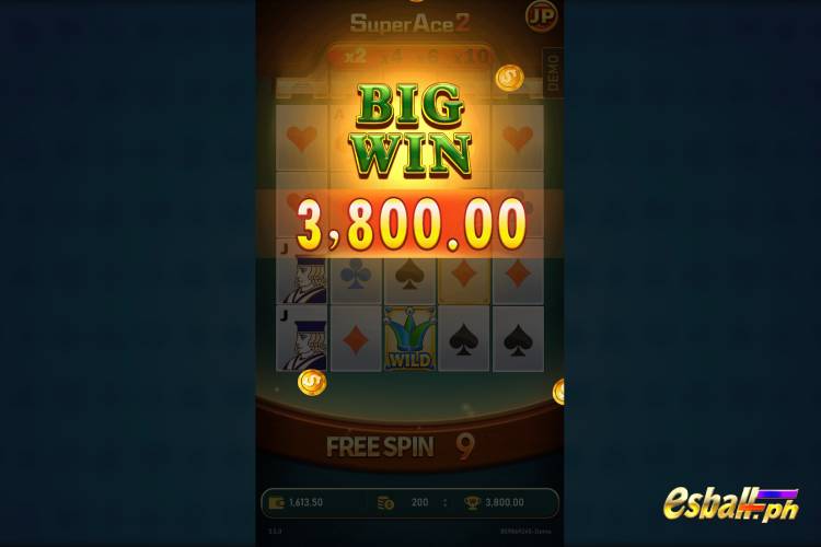 Big Wins ₱3,800 on RSG Super Ace 2 Slot Game! Big Wins ₱3,800 on RSG Super Ace 2 Slot Game!
