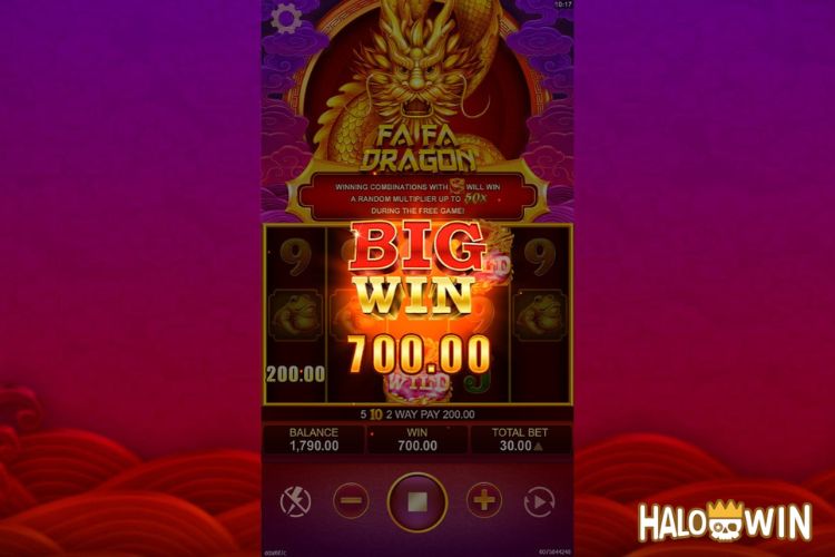 Bet 80 pesos and win 700 pesos on Fa Fa Dragon Big Win. Bet 80 pesos and win 700 pesos on Fa Fa Dragon Big Win.
