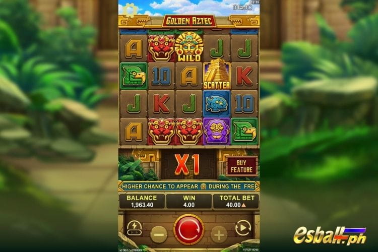 Golden Aztec Game - Yellow Bat Slot Golden Aztec Game - Yellow Bat Slot