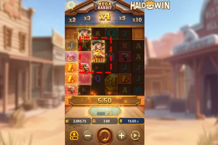 Yellow Bat Mega Bandit Slot: Sticky Symbols